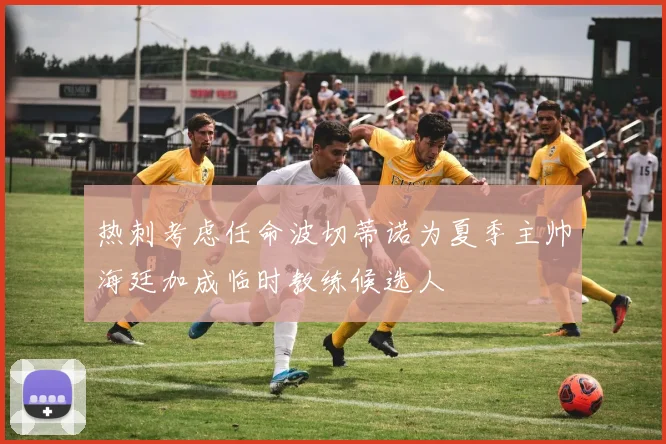 热刺考虑任命波切蒂诺为夏季主帅海廷加成临时教练候选人